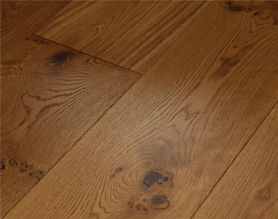 Textured Warm Oak Flooring