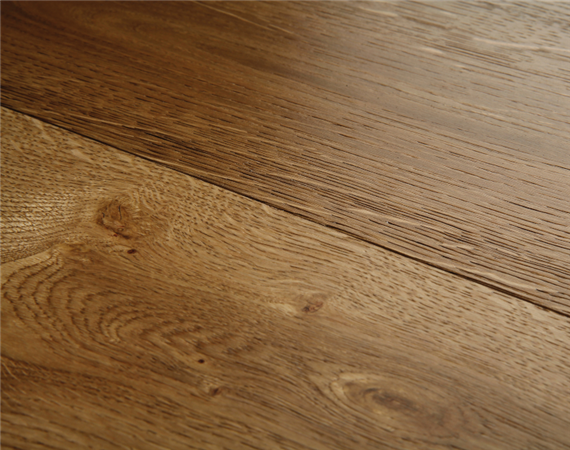 Textured Aged Oak Flooring