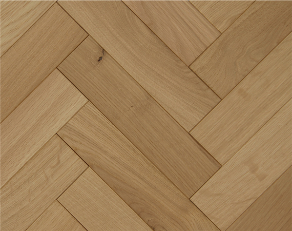 Textured Nude Oak Parquet Flooring