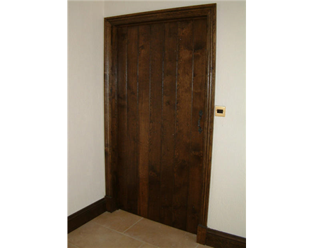 Bespoke Internal Oak Plank Doors