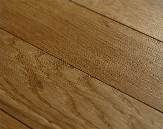 Textured Natural Oak Parquet Flooring