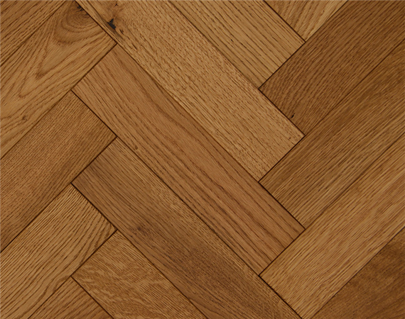 Textured Warm Oak Parquet Flooring 